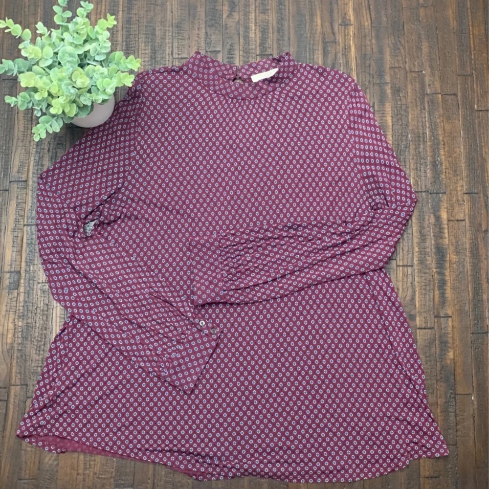 Mock Neck Top